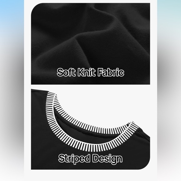 NWT 3/4 Sleeve Tops Dressy Casual Crew Neck Color Block Loose Trendy Blouses - Picture 5 of 8